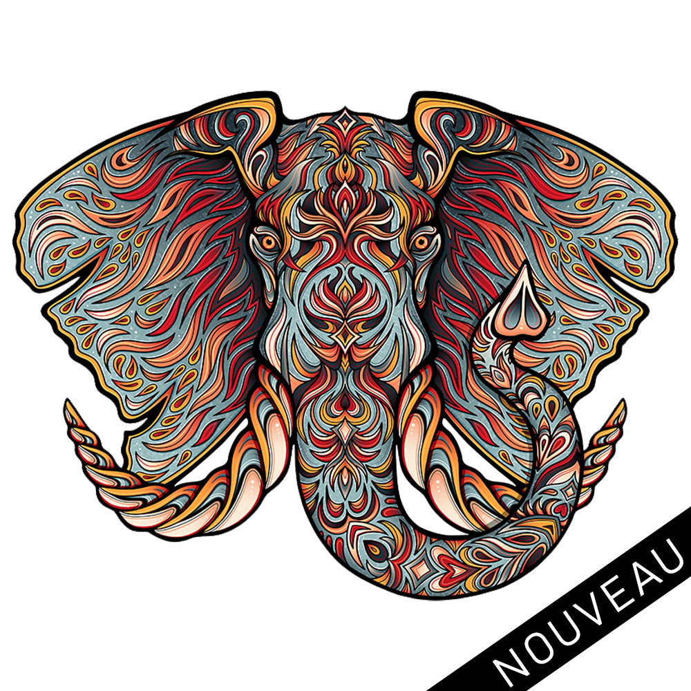 Puzzle ENIGMA Eléphant